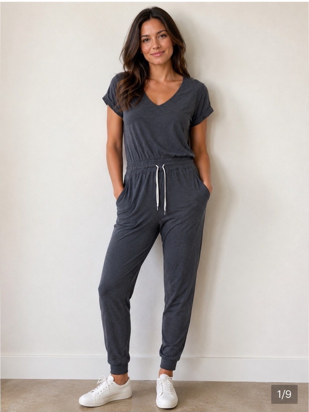 NWOT Vuori Short Sleeve Jumpsuit
